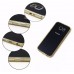 Samsung Galaxy S6 - Clear PC TPU Bumper Shock-Absorption Anti-Scratch Phone Protective Cover Case - Red Blue